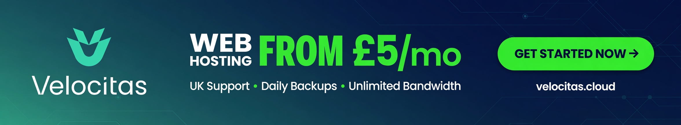 UK Web Hosting from Velocitas